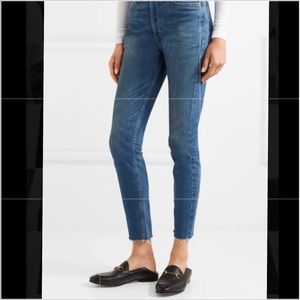 Re/Done skinny high rise jeans
